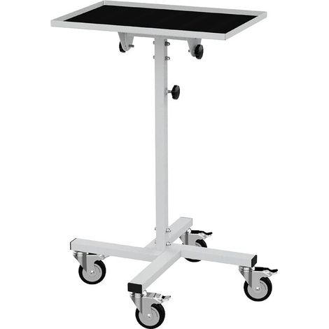 Materialständer Ladefl.-L410xB610mm verstellb.H.994-1344mm lichtgrau (1/4)