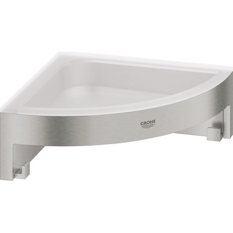 Estante esquinero de acero GROHE Start Cube (1/3)