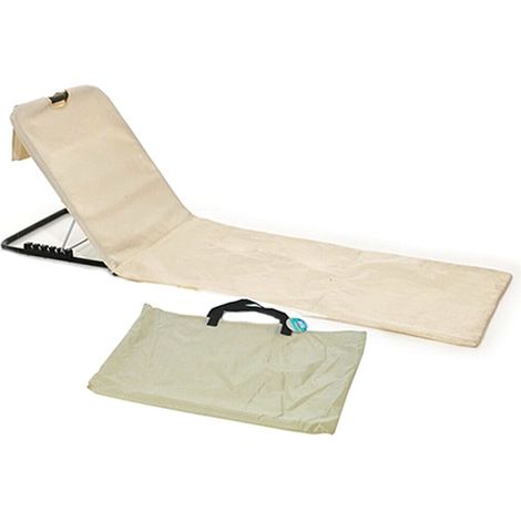 Spiaggina da spiaggia per mare Lettino Stuoia schienale richiudibile campeggio c - colorigenerali: BEIGE