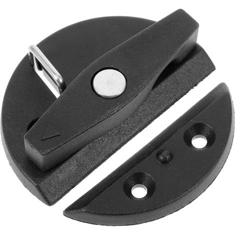 Loquet Rond en Nylon Renforcé Résistant à L'usure pour Bateau et Camping-structure de Verrouillage Sécurisée, Accessoire pour Trappe de Coffre Marine (1/5)