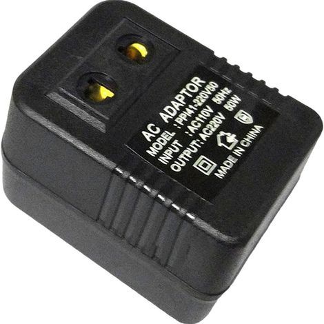 Spannungswandler 110 V auf 220 V – 50 W – Für elektronische Geräte – 1 Stück (1/5)