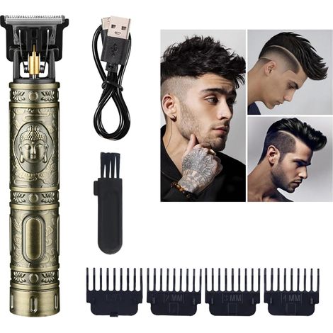 Men Hair Clipper,Professional Electric Beard Trimmer,Beard Trimmer With Professional Tools,Electric Shaver,Cordless Electric T Hair Clipper,Rechargeable Hair Clipper (1/5)