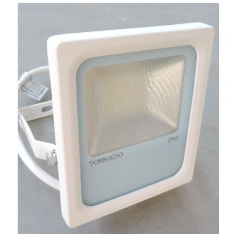 Projecteur extérieur Led 10W blanc sans détection 112X188X45mm 4000K 800lm 230V 120° IP65 IK08 TORNADO TRAJECTOIRE 003724 (1/4)