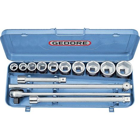 Set di chiavi a bussola 32 EMU-2, 14 pezzi, 3/4 di pollice, chiavi da 22 a 50 mm, Z.50, 6 pezzi (1/5)