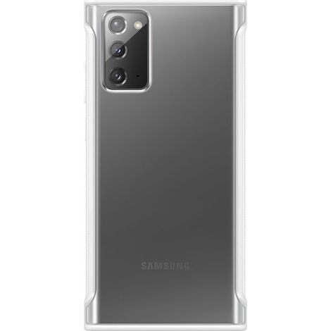 Custodia protettiva trasparente bianca per Samsung Galaxy Note 20. (1/4)