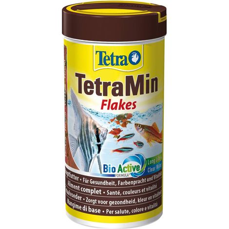 250 mlTetra Min.: TetraMin basisches Flockenfutter mit bioaktiver Formel für tropische Fische (1/2)