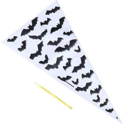 100 sachets d'emballage pour décorations d'Halloween (1/3)