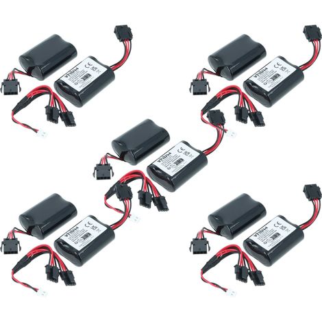 vhbw 5x batería compatible con Visonic PowerMaxPro SR-740-PG2 sistema de alarma, sirena inalámbrica exterior (16000 mAh, 3,6 V, Li-SOCl2)