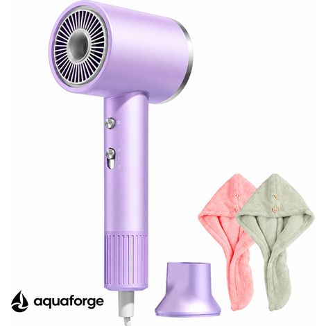 Sèche cheveux haute 1400 W 13000 tr min 3 vitesses ions négatifs (1/5)