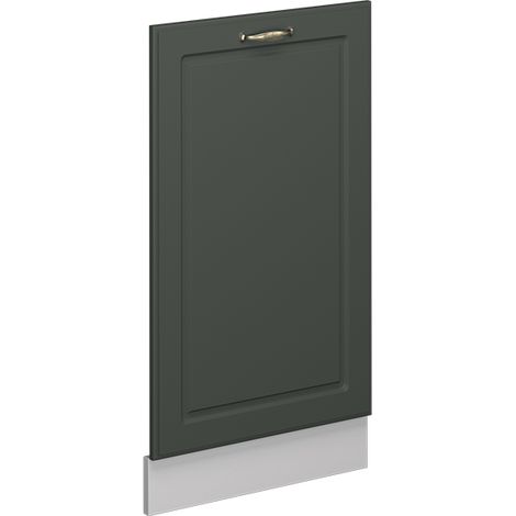 Façade de lave-vaisselle Fame-Line, Vert Or Campagne, 45cm sans PT, Vicco (1/4)