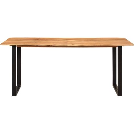 Maison Exclusive - Esstisch 180×90×76 cm Massivholz Akazie (1/5)