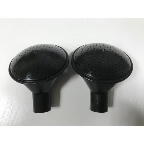 Lot de 2 douchettes de Rechange pour arrosoir 8,10 et 14 litres  Noir Douchette à Clipser pour Jardin, Parterre, Tombe, etc (1/2)