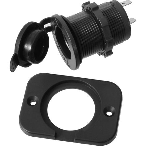 Zigarettenanzünder Buchse 12 V 24 V KFZ Steckdose Einbau Auto Motorrad Universal (1/2)