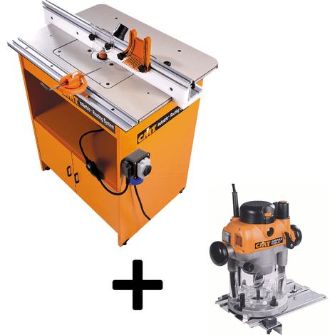 Table professionnelle industrielle 2400 W – Électrofraiseuse CMT7E – Vitesse 8000-20000 tr/min – Pour bois dur et teck