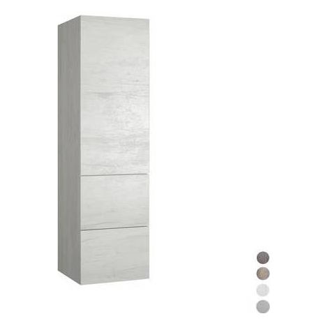 COLONNA CON UN ANTA DX H124  MOD. UNIKA Misura: 35X32,5XH.124 Olmo Bianco