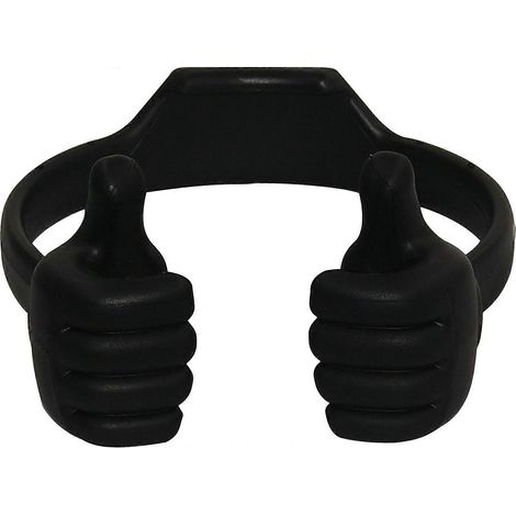 Support universel flexible pour smartphone et tablette avec pouce - Noir (1/4)