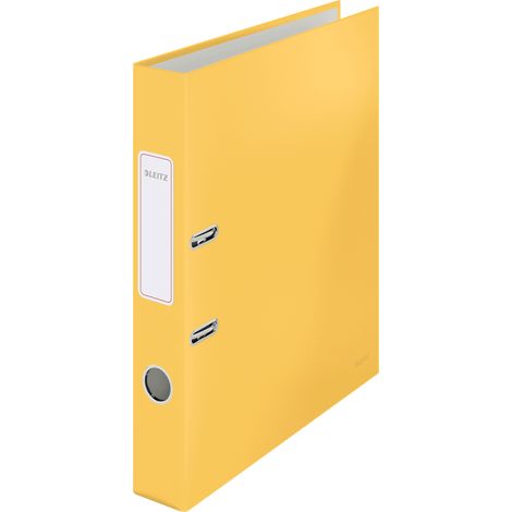 LEITZ Archivador de palanca Cosy Carton forrado. 180º. DIN A4. 50 mm. amarillo