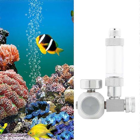 Régulateur de CO2 pour aquarium, vanne de réduction de pression de CO2, vanne de contrôle de CO2 (1/4)