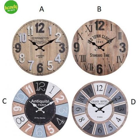 Orologio parete instant Bizzotto Ø. 34cm