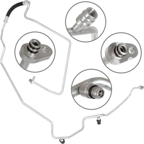 Manguera del aire acondicionado para Citroën C2 03-12 1.4 HDi / 1.1 1.4 1.6 B (1/5)