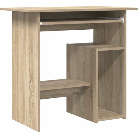 Maison Exclusive - Schreibtisch Sonoma-Eiche 80x45x74 cm Holzwerk