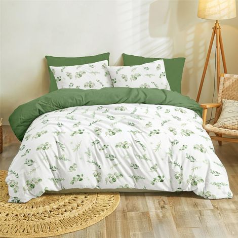 Housse de Couette 200x200 + 2 Taies Oreiller 65x65 cm - Motif (1/5)