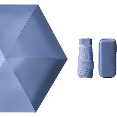Disponible en une seule couleur : voir photo. Matière : fibre de polyester et acier. Porte-cartes six volets, parasol, pochette de transport.