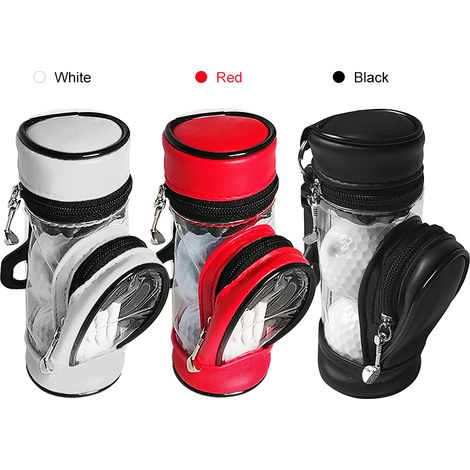 Support de mallette de rangement pour sac de poche pour balles de golf et tees avec 3 jeux (1/5)