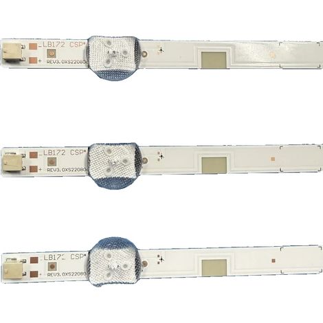 Barra de retroiluminación LED, 775 mm de longitud, regulable, alimentación CC, flujo luminoso 62, certificación CE. (1/5)