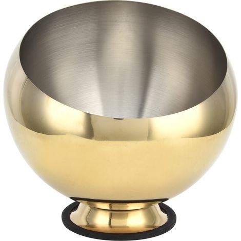 Bol à Sauce Inox pour Fondue avec Socle, Récipient à Épices pour Restaurant (1/5)