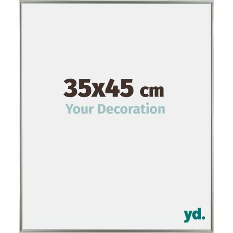 yd. - Cadre photo 35x45 - Champagne - Plastique - Evry (1/5)