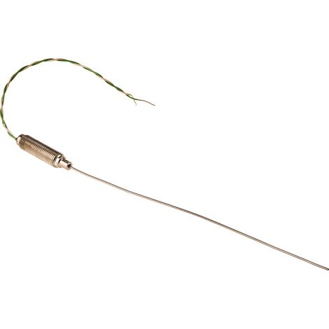 Thermocouple type K Ø 1mm, L 150mm, +750°C max à Câble ( Prix pour 1 )