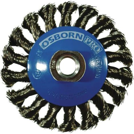 Spazzola filo tondo 100 mm OSBORN WRB22