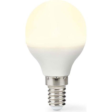 Nedis Bombilla LED E14 4,9W Blanco cálido 2700K