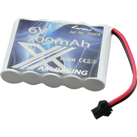 Amewi Modellbau-Akkupack (NiMh) 6 V 700 mAh Zellen-Zahl: 5 Stick Micro-Car-Buchse