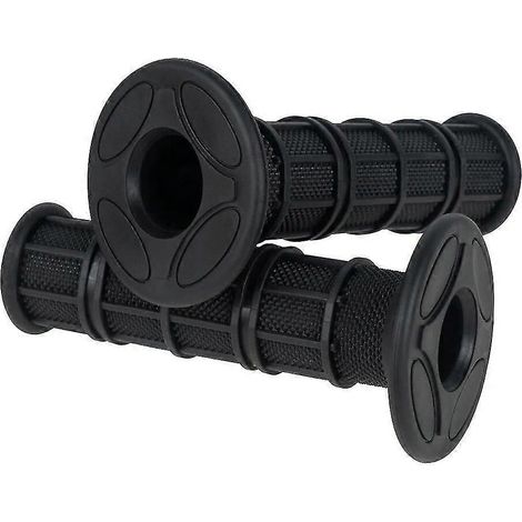 Universelle, weiche Gummigriffe (7/8 & 1 Zoll) für KTM, Honda, Kawasaki, Yamaha, Suzuki, BMW, MX-, Pit- und Dirtbike-Motorräder – Schwarz (1/5)