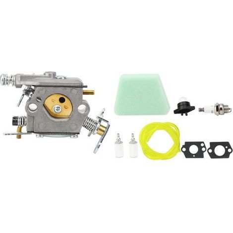 Cuque Carburateur de tronçonneuse Kit de Remplacement de Carburateur Adapté pour Partner 351 352 370 371 390 391 401 420 422 (1/4)