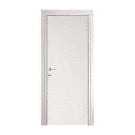 Tür in Esche/Weiß, Modell Microtec, Maße 210x80 cm