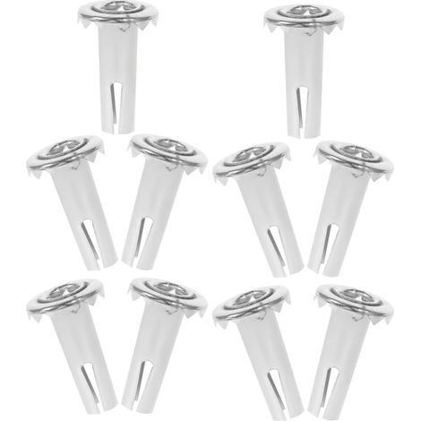 10 bagues de roue métalliques, capuchons en fer, manchons filetés pour (1/5)