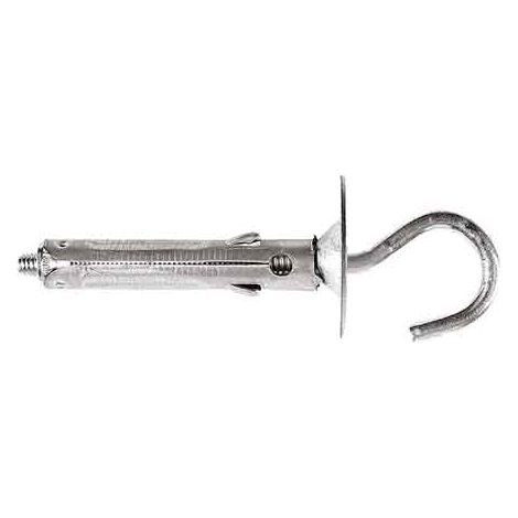 TACO DE ACERO OJAL ABIERTO 'DY06' Tornillo M5 - Ø 9x40