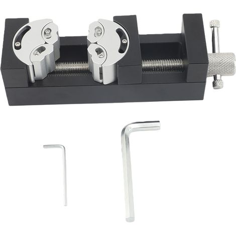 Morsa autoregolante Smart Fractal Mini per riparazione di gioielli, foratura, lavorazione del legno e artigianato, 2,44 pollici. (1/5)