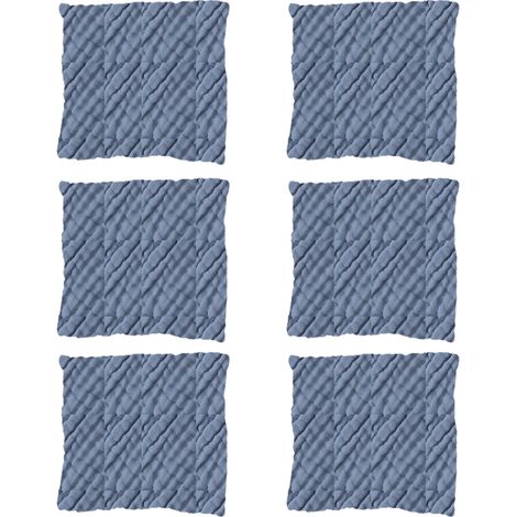 Lot de 6 Bavoirs, mousseline de coton, 6 épaisseurs, grande taille, ultra doux, absorbant, pour bébé