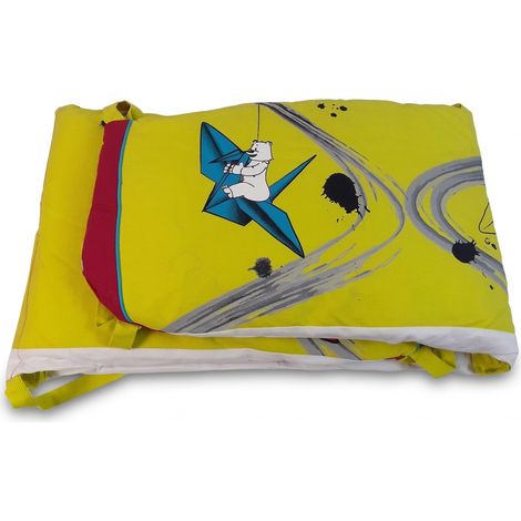 ABIDOU - Tour de lit modulable - Motif Ours et Origami - Fixation par nouettes - Neuf sous blister - Voir photos (1/5)