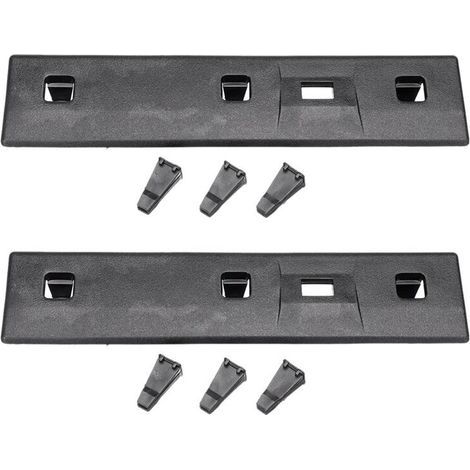 Deux plaques de positionnement de garniture supérieure de porte arrière pour les modèles Mercedes-Benz Sprinter (1995-2006) et Mercedes-Benz LT (1996-2006). (9017660219) (1/5)