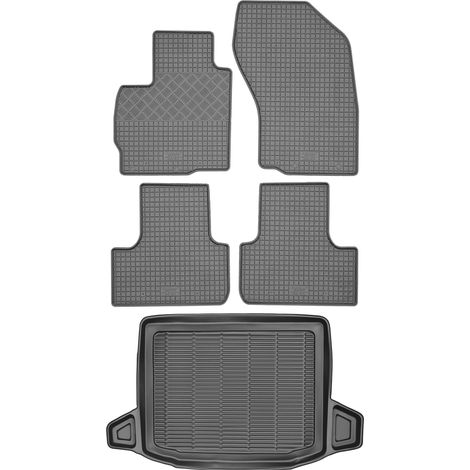 Mitsubishi ASX Crossover ab 2010 Set - Gummifußmatten + Kofferraummatte (1/5)