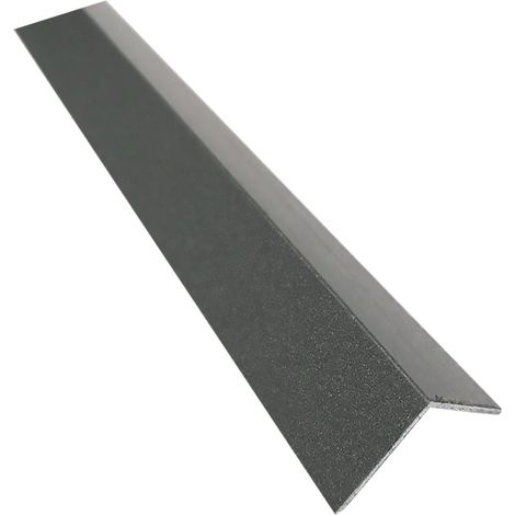 Profilo per fai da te angolare 'natural touch' - Colore: Antracite - 8 pz - Misure: mm 20x20X1 - mt 2,6