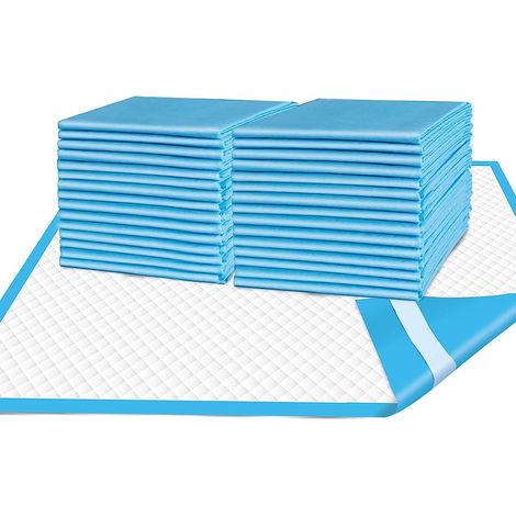 Protections pour incontinence 60 x 60 cm, draps jetables, alèses, protège-matelas, tapis de canapé, lot de 15 (1/5)