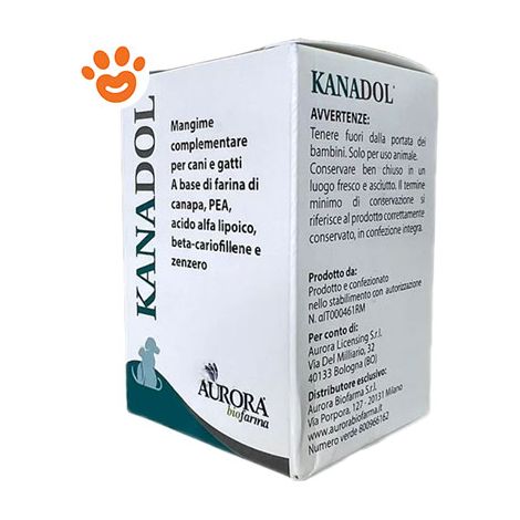 Aurora Biofarma Dog & Cat Kanadol - Confezione da 30 Compresse