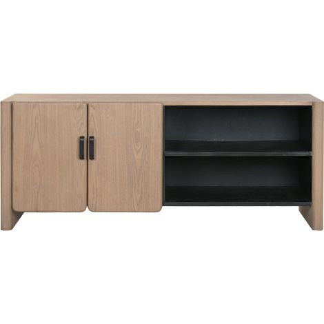 Mueble Tv Abeto Metal 140X38X56 Marron (1/5)
