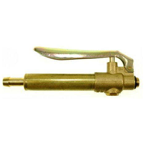 RUBINETTO A LEVA IN OTTONE PER LANCIA POMPA A SPALLA CON FILTRO (15856)
